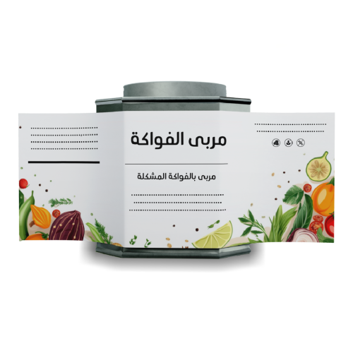 طباعة استيكر 10×20 - 100 ملصق