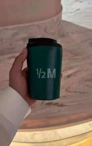 كوب هاف مليون الأخضر فزعة