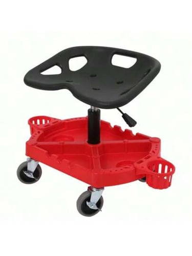 كرسي تلميع احمر مطور حامل اغراض من اوتو برايت