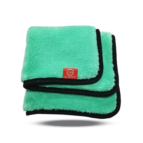 قماش تنشيف مايكروفايبر ازرق 80*60 | 1500 جي اس ام