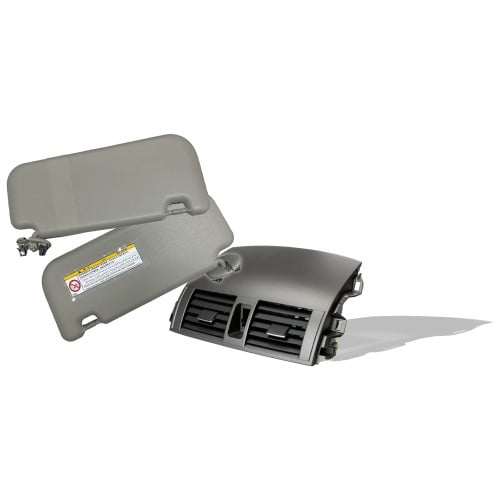 بكج | ريش مكيف كورولا اسود مع شماسات كورولا 2008-2...