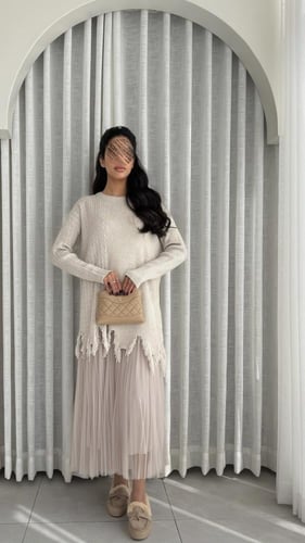 فستان بريز بيج فاتح