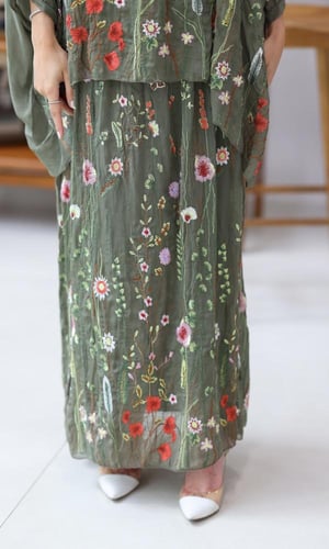 طقم قرين فلور