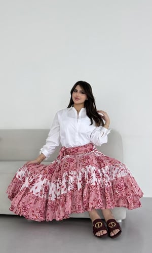 تنورة وايت فلور