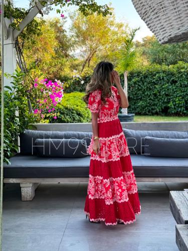 فستان قطن صيفي