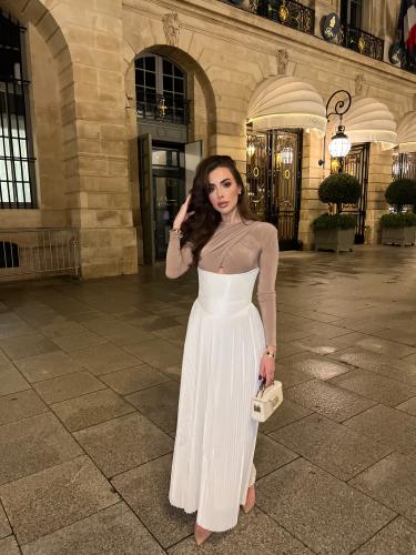 فستان بويس بكسرات