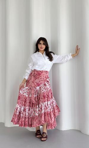 تنورة وايت فلور