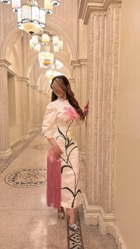 فستان قاردن قريس