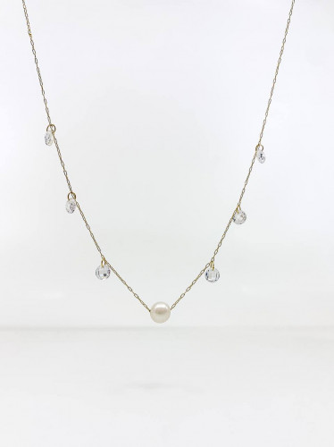 عقد من الذهب تشوكر فاخر باطلالة رائعة وسعر استثنائ...