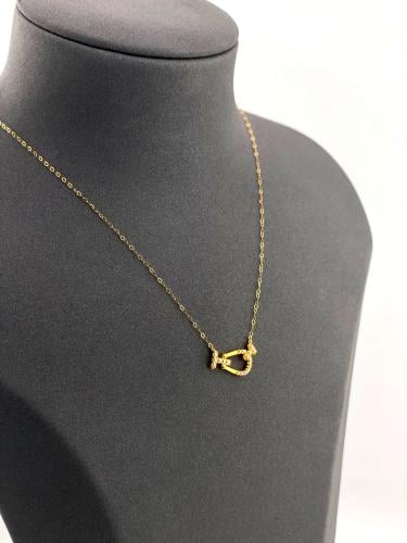 عقد ناعم بتصميم عالمي بزاركون نقي عيار 21