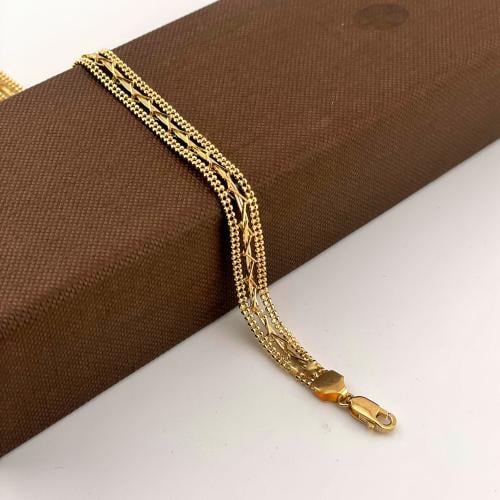 انسيال تصميم حصري ايطالي ذهب صافي عيار 18