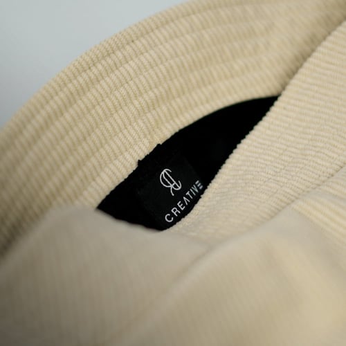 Creative Cotton Pocket Cap - Off White