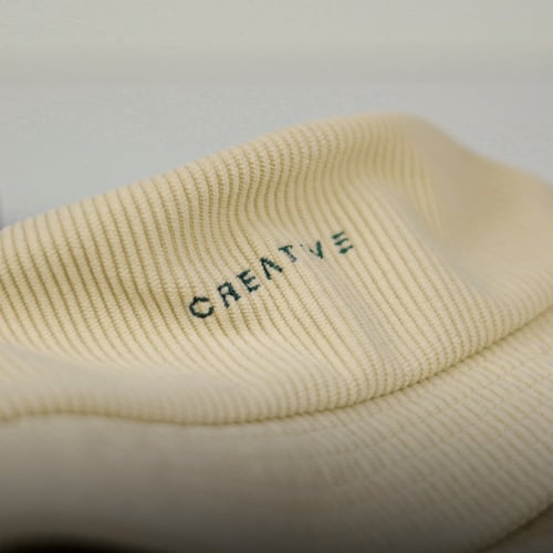 Creative Cotton Pocket Cap - Off White