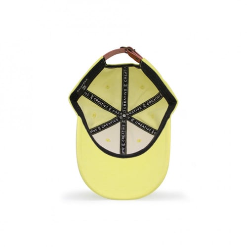 Creative Leather Belt Cap - Yellow
