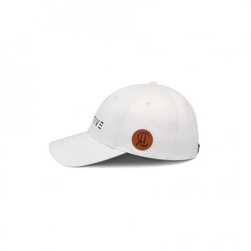 Creative Leather Belt Cap - White