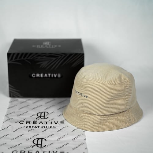 Creative Cotton Pocket Cap - Off White
