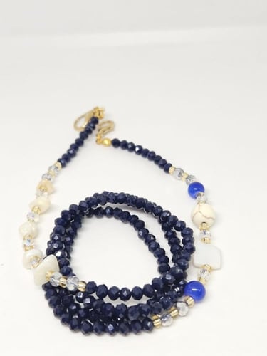 تعليقة نظارة أنيقة - كحلي