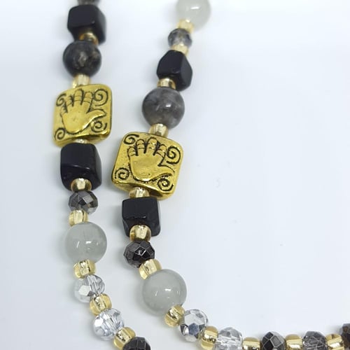 تعليقة نظارة أنيقة - رمادي