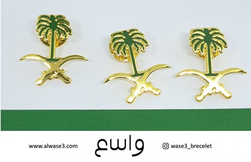 بروش سيفين ونخلة