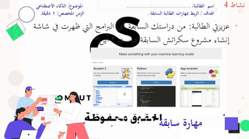 الدرس3:الذكاء الاصطناعي باستخدام البرمجة