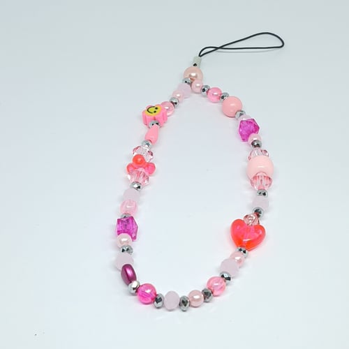 تعليقة جوال- وردي