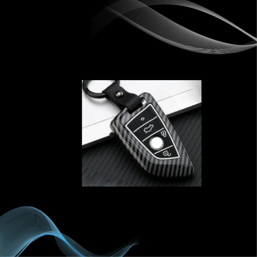 غلاف مفتاح بي ام كاربون فايبر