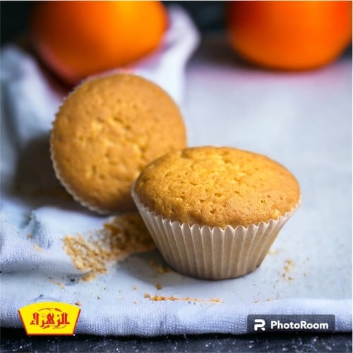 كب كيك بالبرتقال