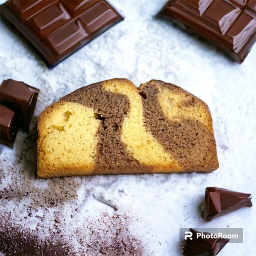 كيك شرايح الكاكاو