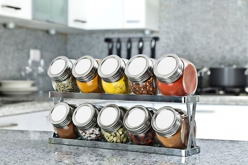 رول ورق حراري دائري ابيض 5cm