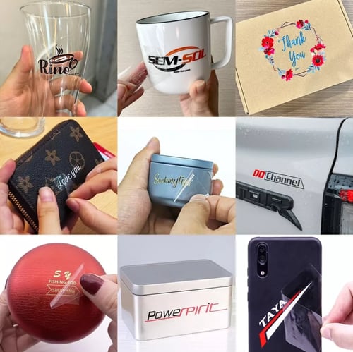 طباعة ستكر UV DTF