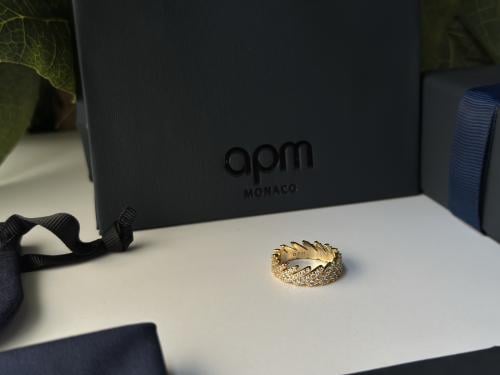 خاتم apm ذهبي