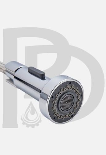 خلاط مطبخ مع بزبوز فلتر لون كروم لماع