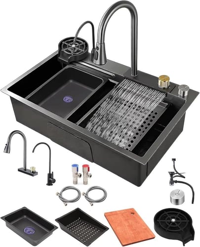 حوض مطبخ القطرة النقية