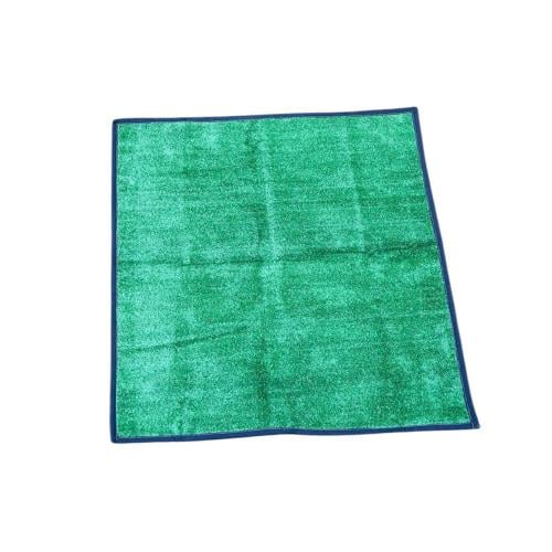 Round sitting area mat - square