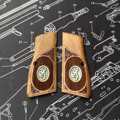 Luxury Belgian Browning pistol grip