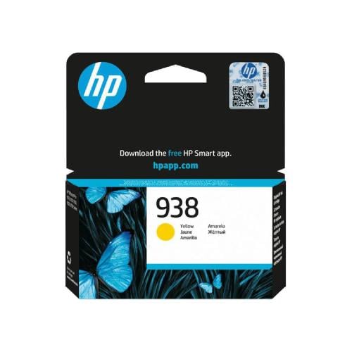 خرطوشة حبر سائل أصفر INK HP 938 عالي الإنتاجية - 4...