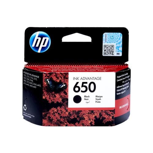 خرطوشة حبر HP أسود HP 650 عالي الإنتاجية - CZ101AK
