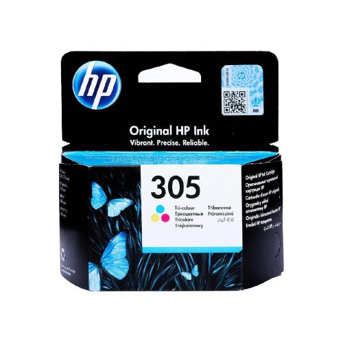 خرطوشة حبر سائل ألوان HP 305 عالي الإنتاجية - 3YM6...