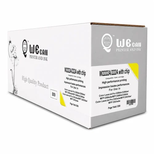 خرطوشة حبر ليزر WECAN متوافقة مع HP – أصفر Yellow...