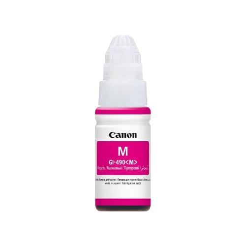 قارورة حبر كانون أرجواني INK CANON GI 490 أصلية -M...