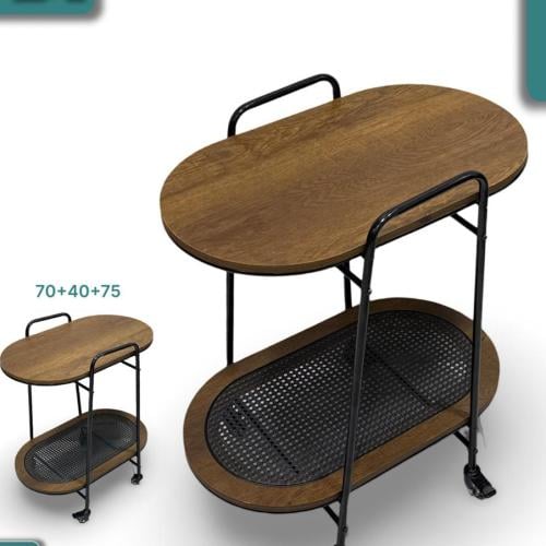 عربيه تقديم رتان75x40x70