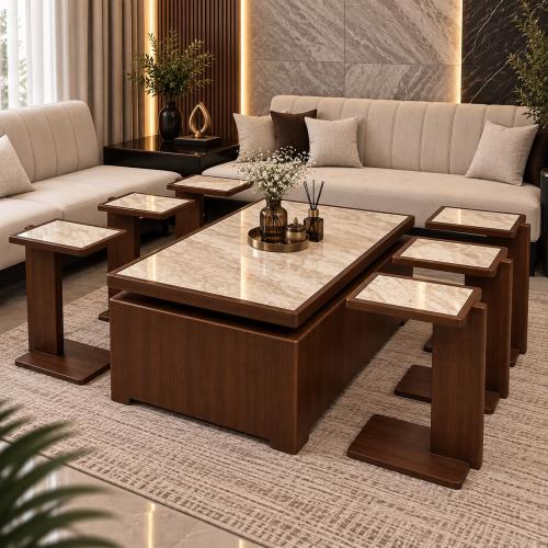 طقم طاولات 6خدمة