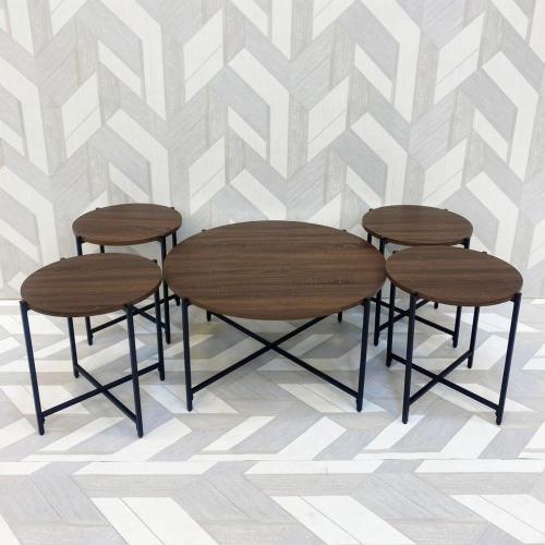 طقم طاولات القهوة 1+3