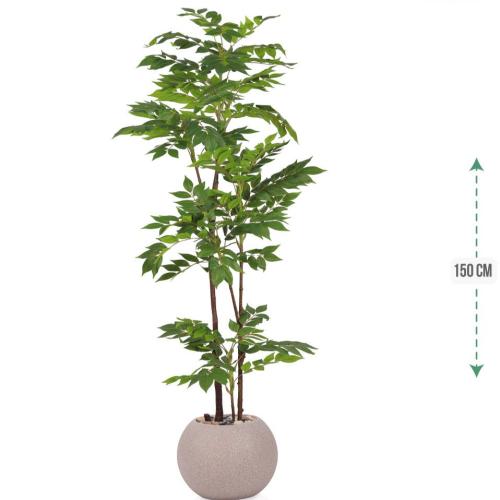 شجرة قيكس حوض بلاستيك 3فروع