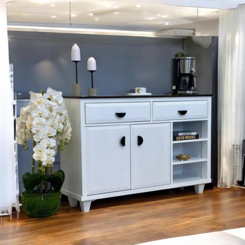 ركن كوفي خزانة جانبية خزانة قهوة وبوفيه