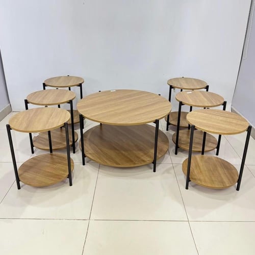 طقم طاولات كنب 1+6
