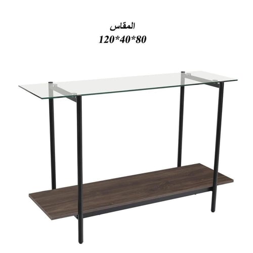 مدخل خشب زجاج : SHML-C255