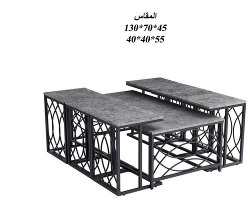 طقم طاولات خشب 6x`1