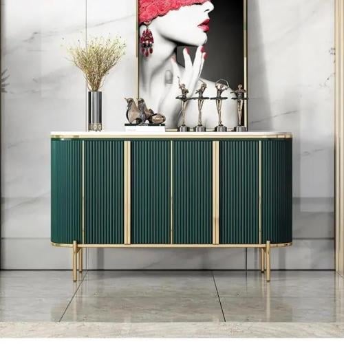 دولاب بوفية لون أخضر