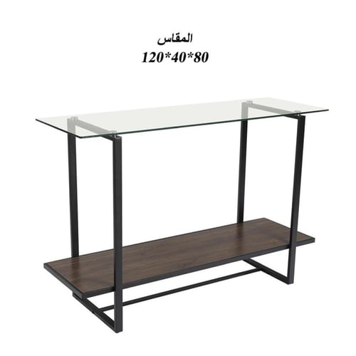 مدخل خشب زجاج : SHML-C252